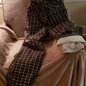 Womens Holly Hansen Brown Plaid Snowboard Ski Pant